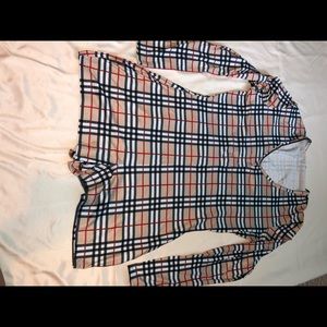 “Burberry” pajama onsie